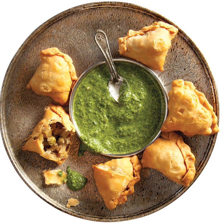 Aloo Samose (Indian-Spiced Potato Pastries)