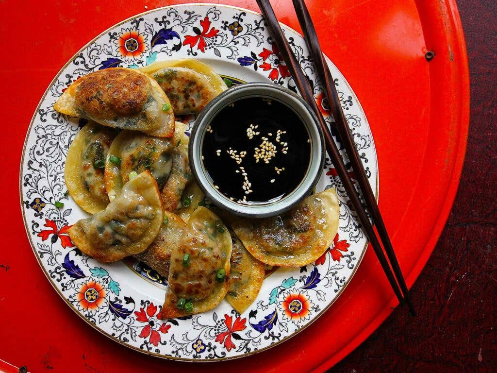 Pork and Cabbage potstickers