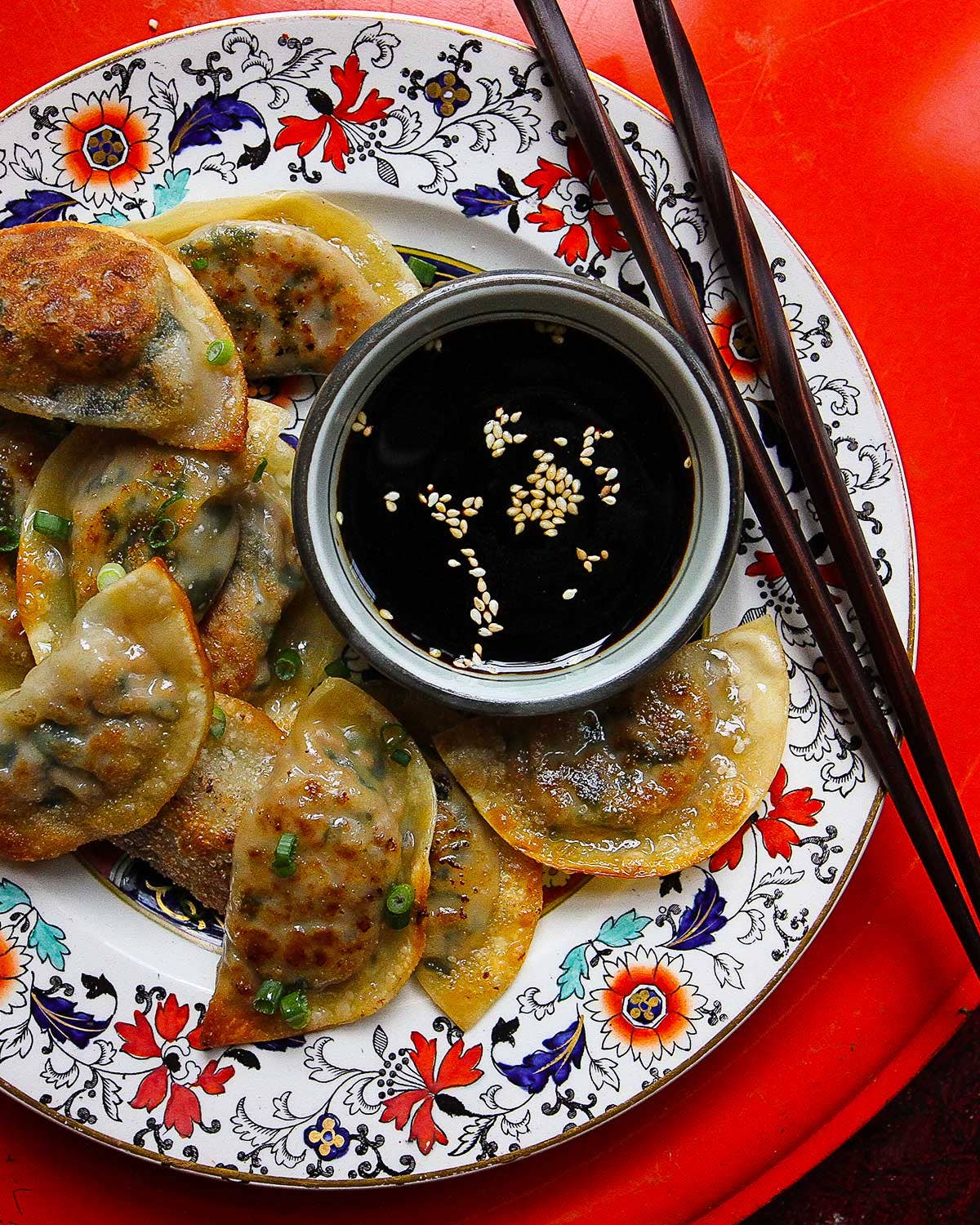 Pork and Cabbage potstickers