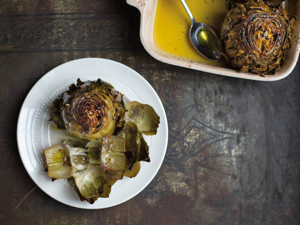 Roasted Artichokes