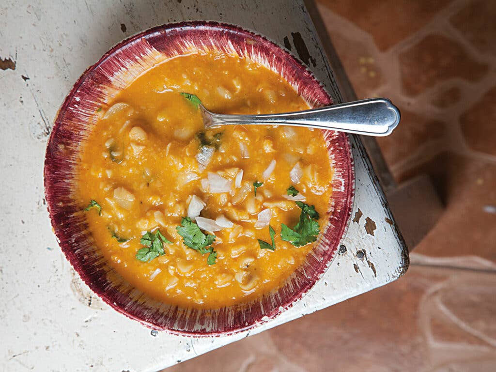 Mexican Fava Bean Soup (Sopa de Habas)