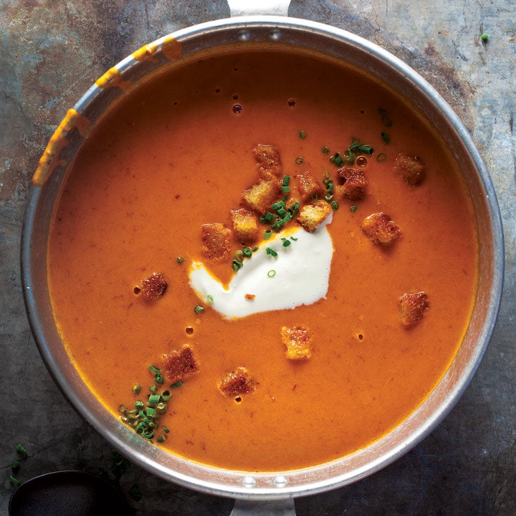 Cream of Tomato Soup Saveur