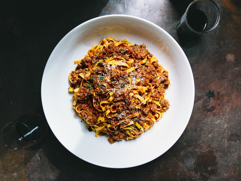 Tagliatelle Bolognese