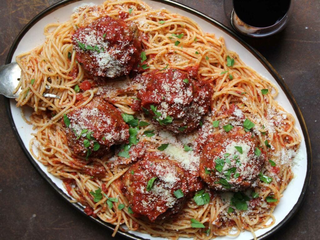 Spaghetti and Meatballs