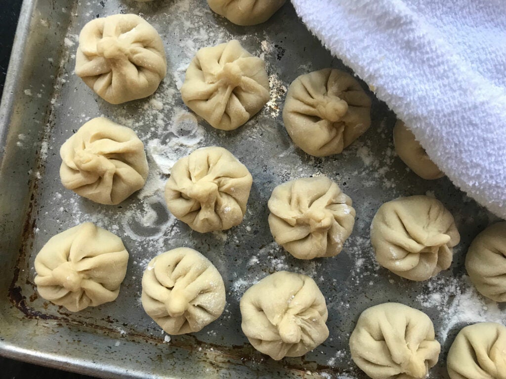 Spiced khinkali