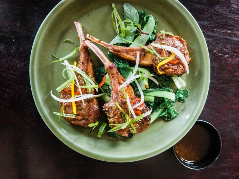 Grilled Lamb Chops with Ginger Sauce | Saveur