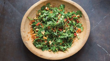 cilantro peanut salad Vegetarian recipes