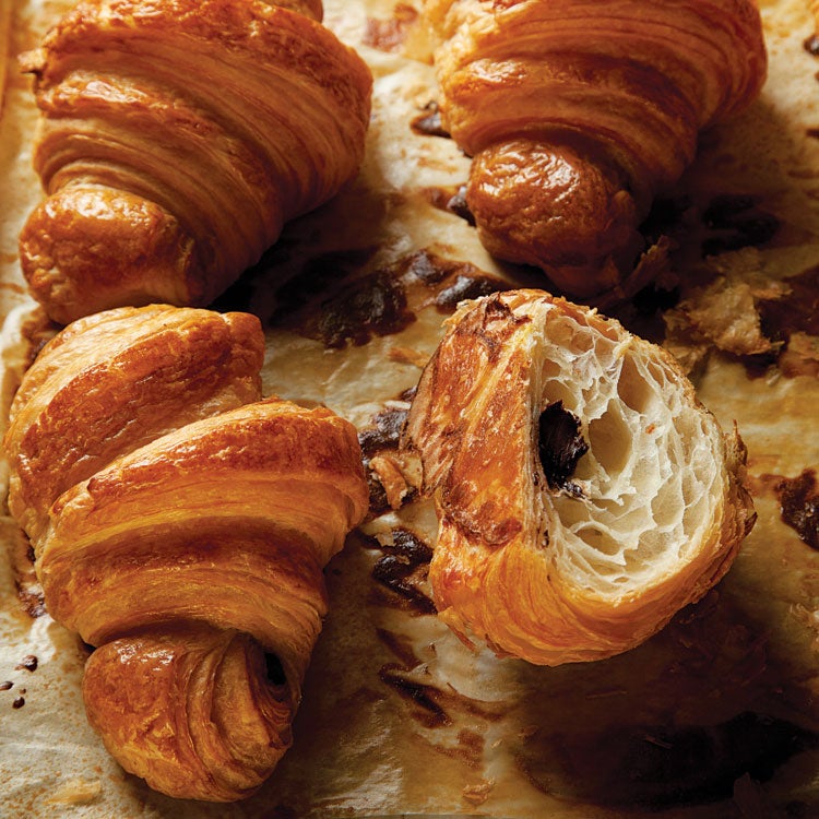 Pain au Chocolat (Chocolate Croissant)