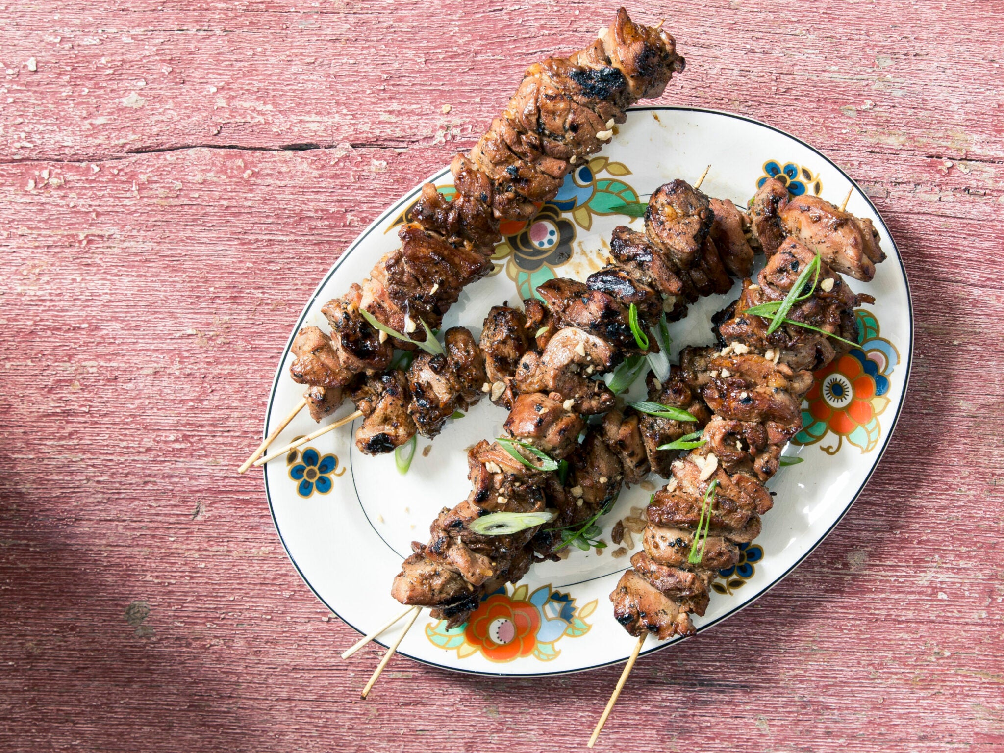 Filipino Barbecue Chicken Skewers Saveur