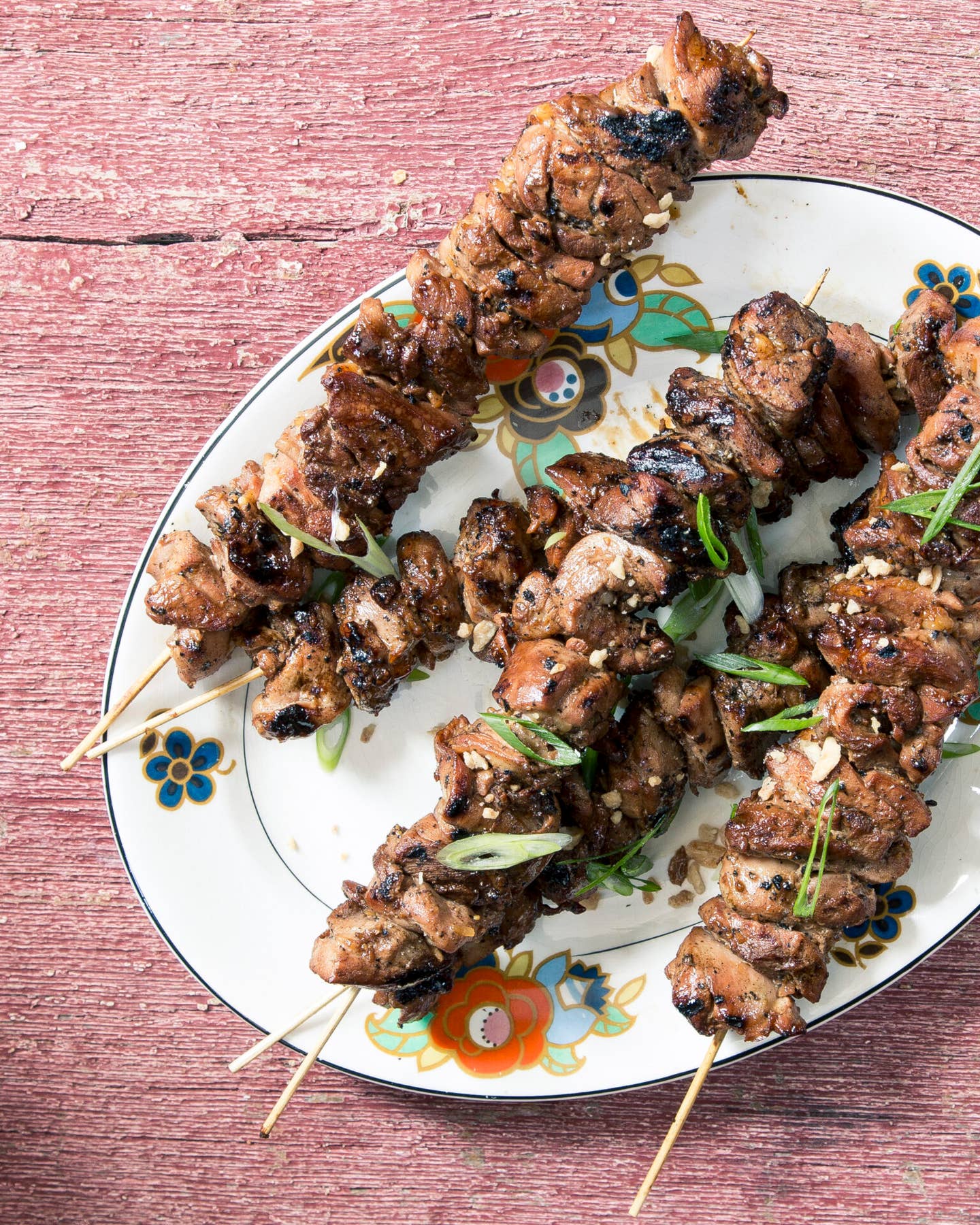 Filipino Barbecue Chicken Skewers