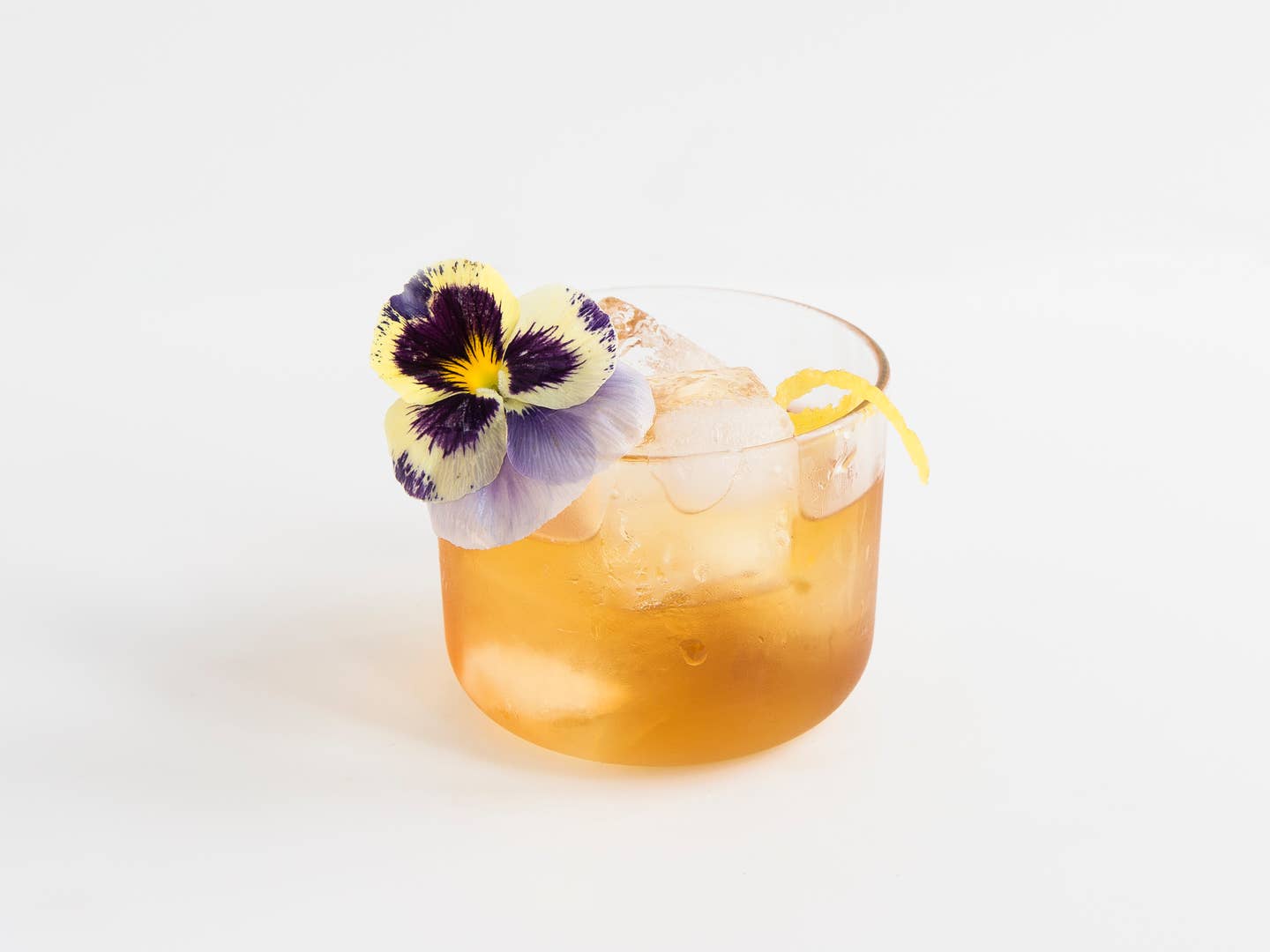 Garnish Bourbon With Edible Flowers For An Elegant Tasting