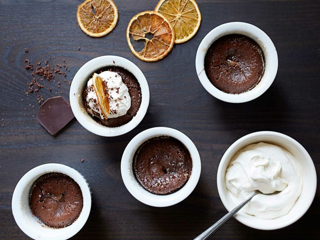 Bittersweet Chocolate Pudding Cakes