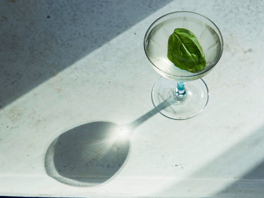 Basil Martini