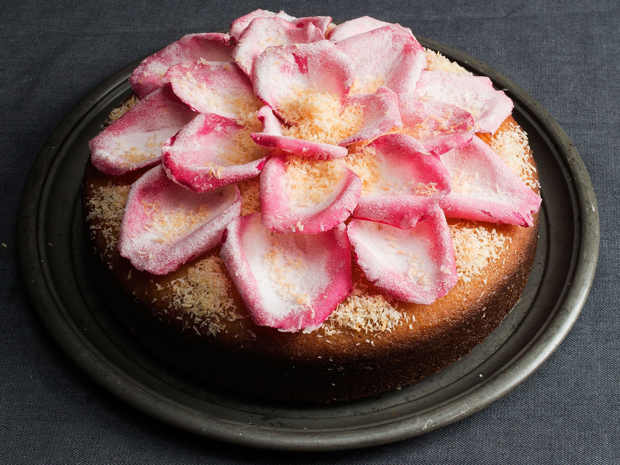 Coconut Meringue Rice Pudding + Cardamom Poached Grapefruit - The