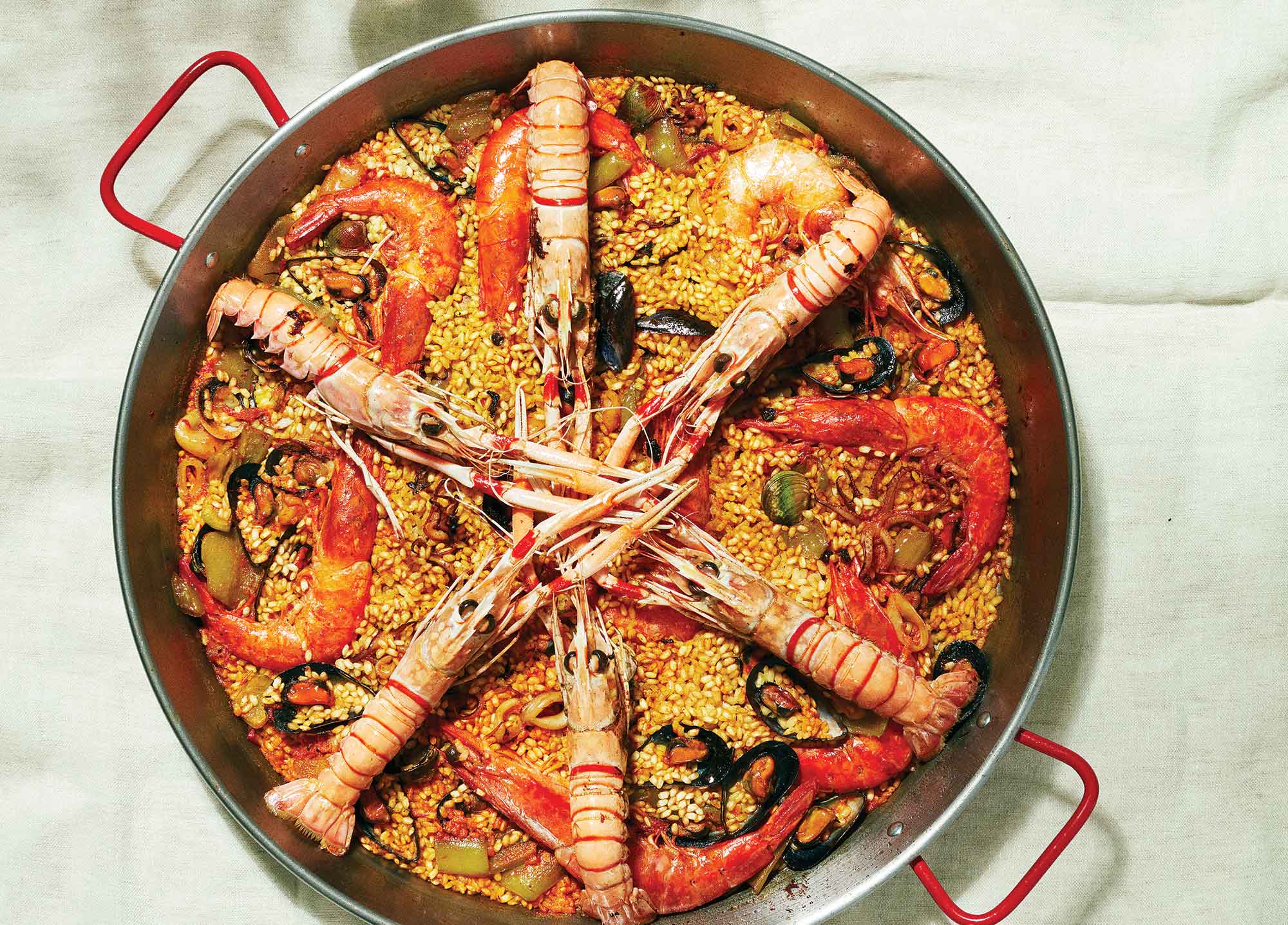 Seafood Paella Recipe