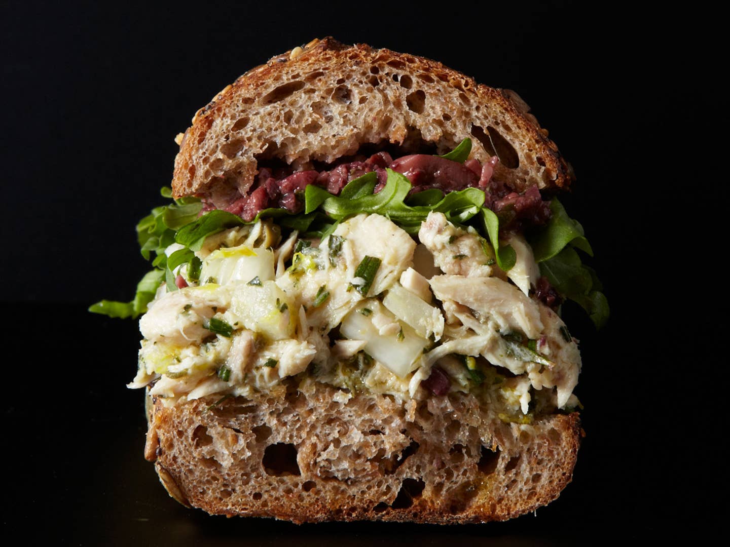 Lemon-Caper Tuna Sandwich