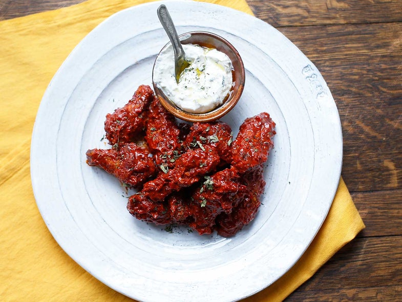 Harissa Hot Wings
