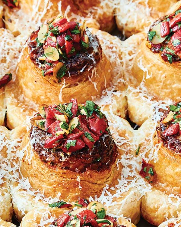 Piquillo Pepper and Almond Morning Buns