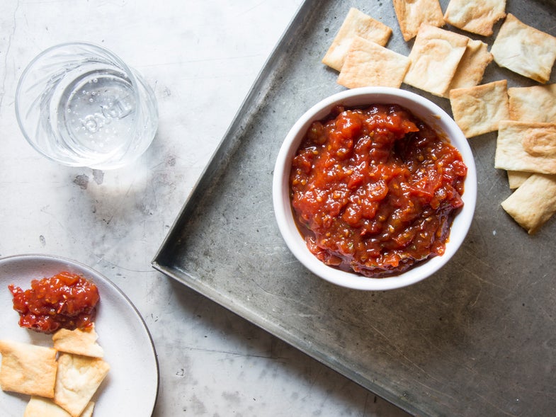 Summer Tomato and Herb Dip