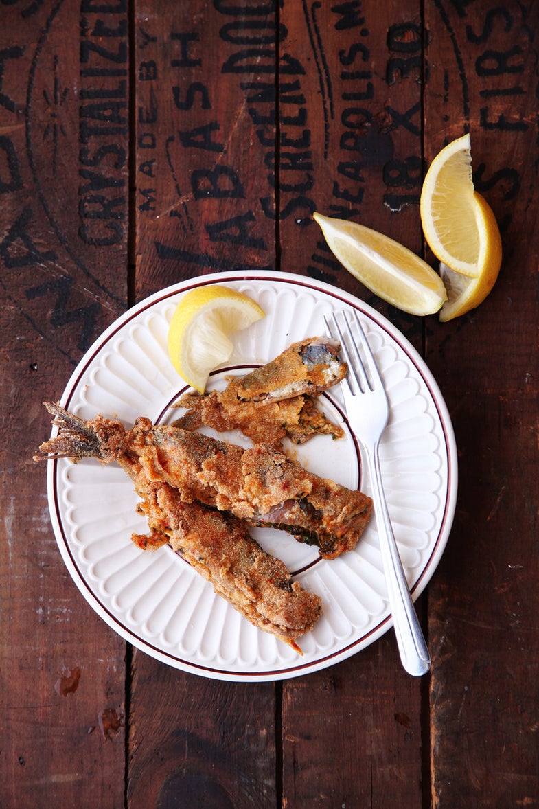 Charmoula-Stuffed Sardines