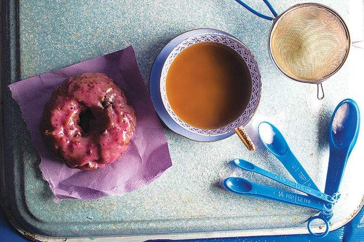 Blueberry Donuts