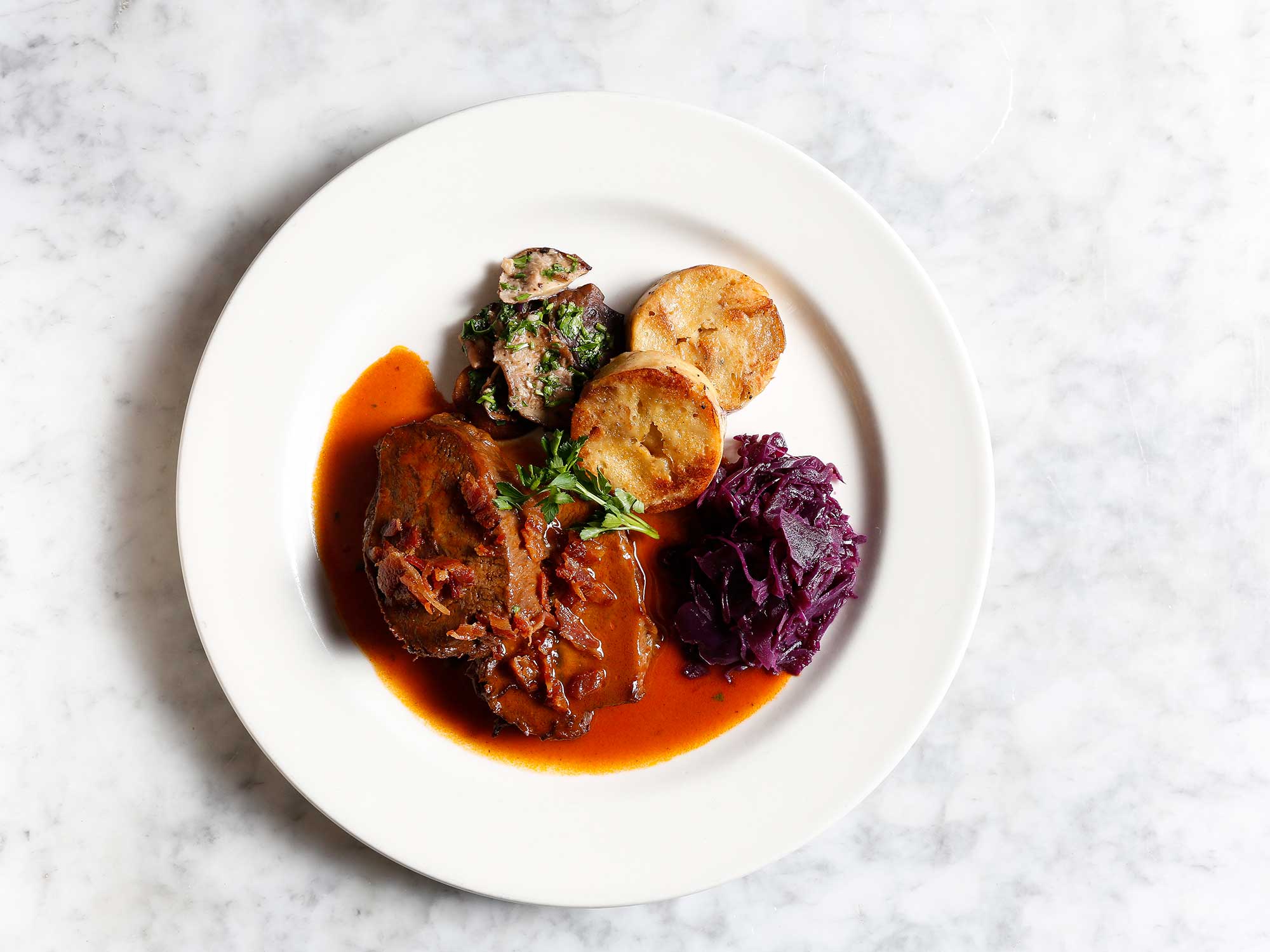 German Pretzel Dumplings (Serviettenknödel) Saveur