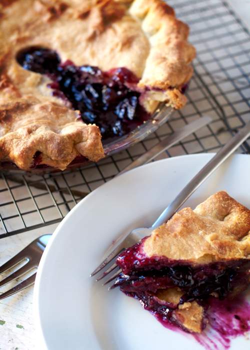 Concord Grape Pie