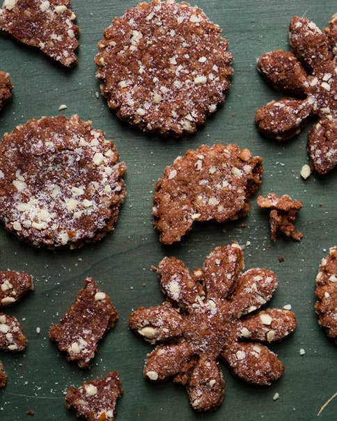 Chocolate-Almond Spice Cookies (Basler Brunsli)