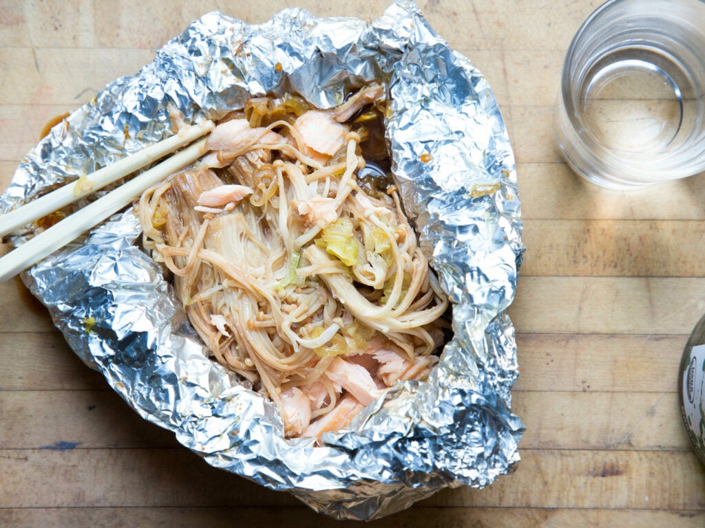 Salmon Foil Yaki