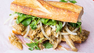 Salvadoran Turkey Sandwich (Panes con Pavo)
