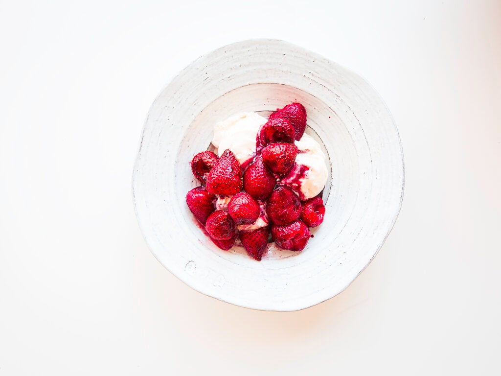 Grilled Strawberries