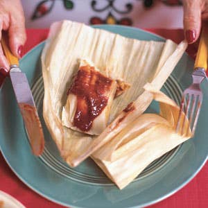 Red Chile Tamales