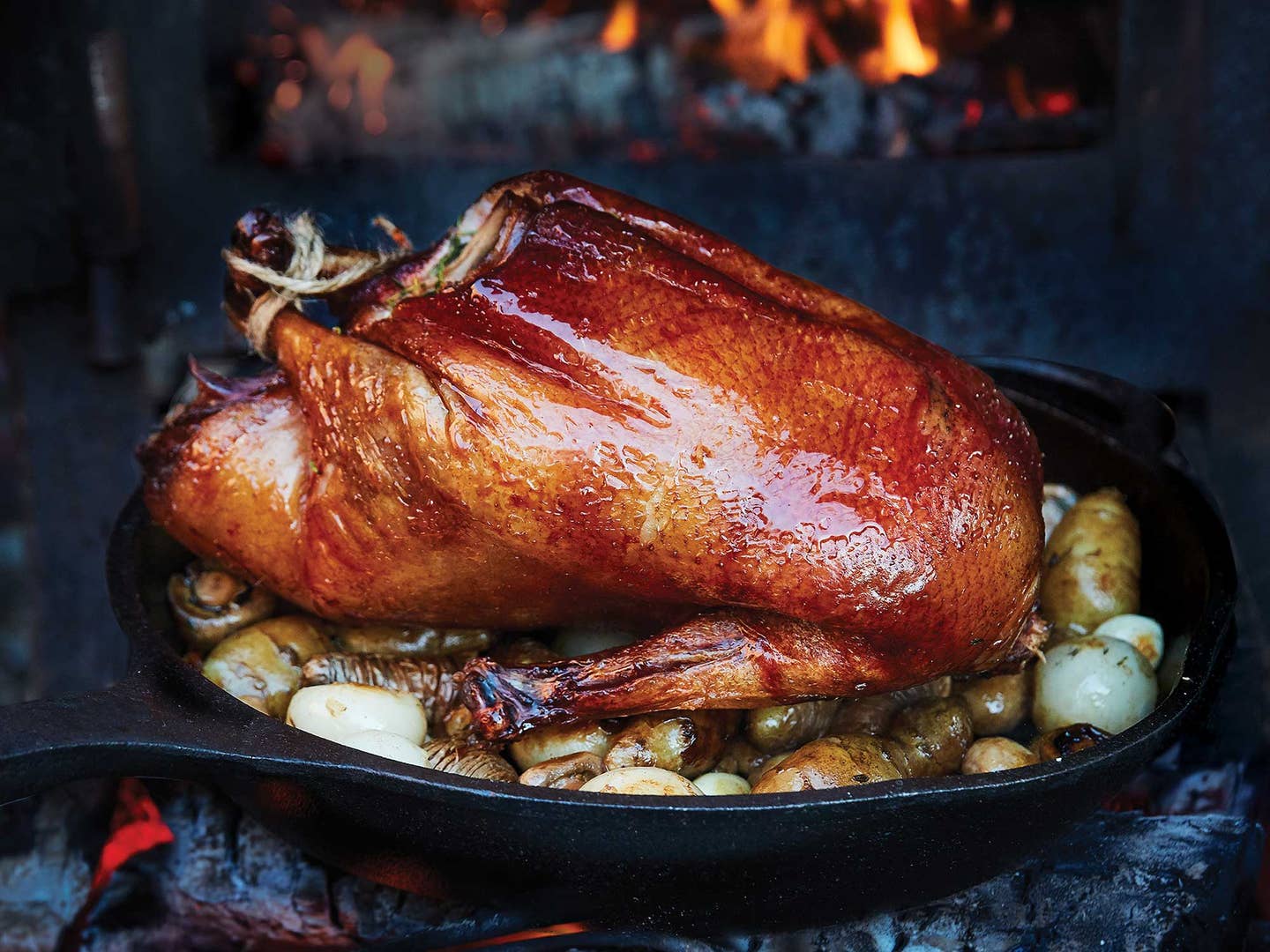 Fire-Roasted Duck & Pheasant with Red Currant Jelly