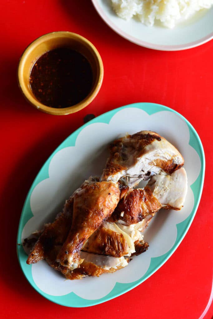 Thai Grilled Chicken with Sweet Chile Sauce (Gai Yahng)