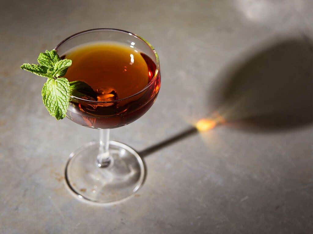 Cachaca Rio Julep Cocktail Cachaca Rio Julep Cocktail