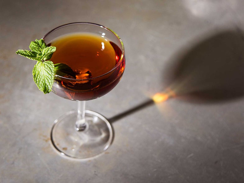 Cachaca Rio Julep Cocktail