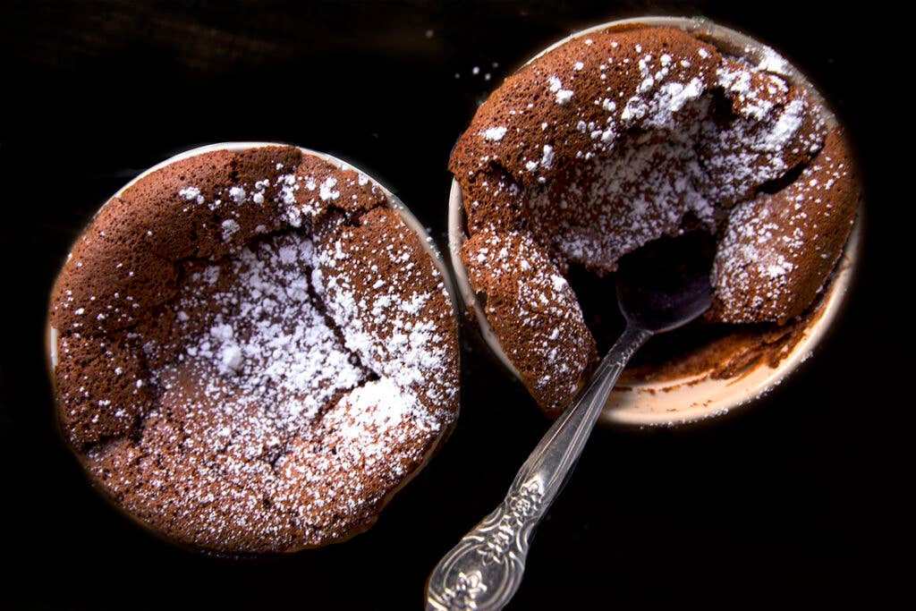 Flourless Chocolate Souffle