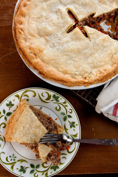 Tourtière (Québécois Meat Pie)