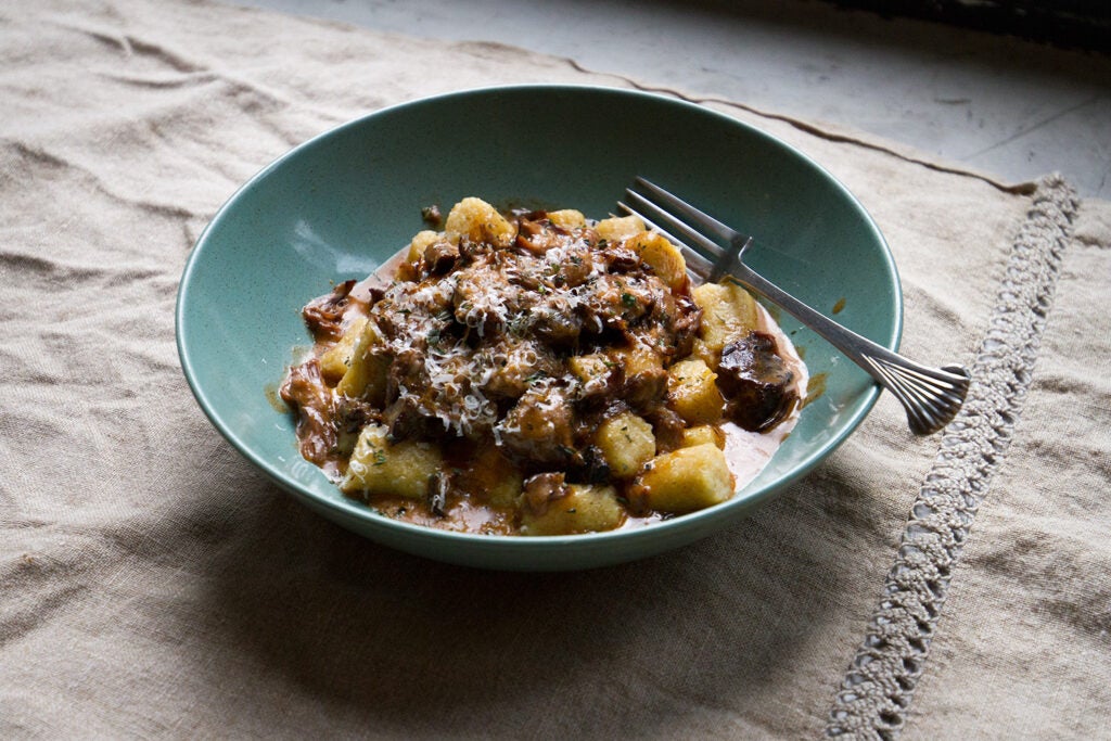 Plantain Gnocchi with Short Rib Ragu