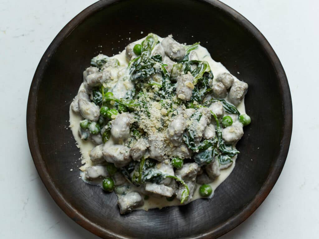 httpswww.saveur.comsitessaveur.comfilesimport2015Gnocchi_Buckwheat-And-Ricotta-Gnocchi-With-Cream-Peas-And-Spinach_2000x1500.jpg