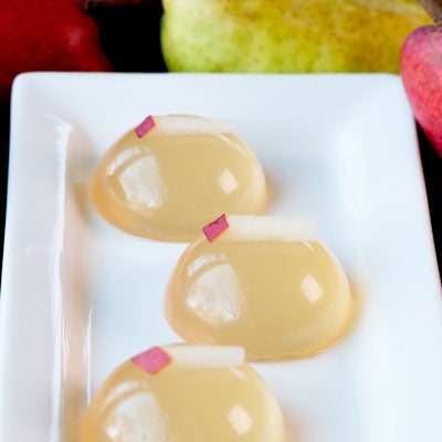 Pear Sour Jelly Shots