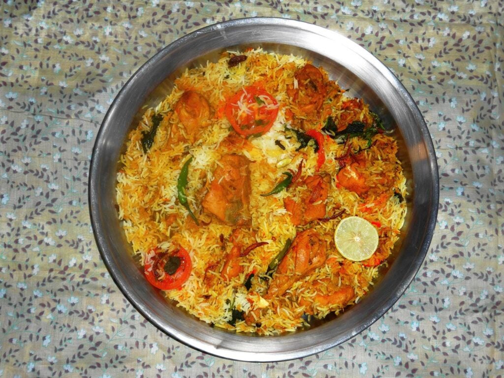 Hyderabadi biryani