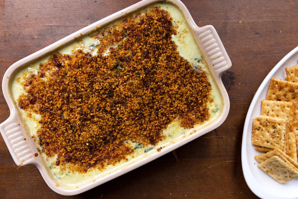 Crab, Spinach, and Artichoke Dip