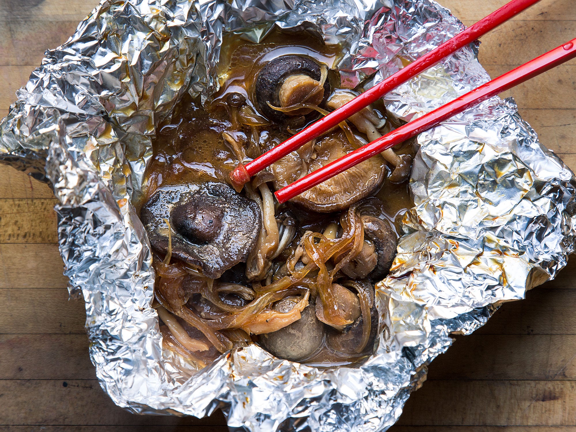 Mixed Mushroom Foil Yaki Saveur