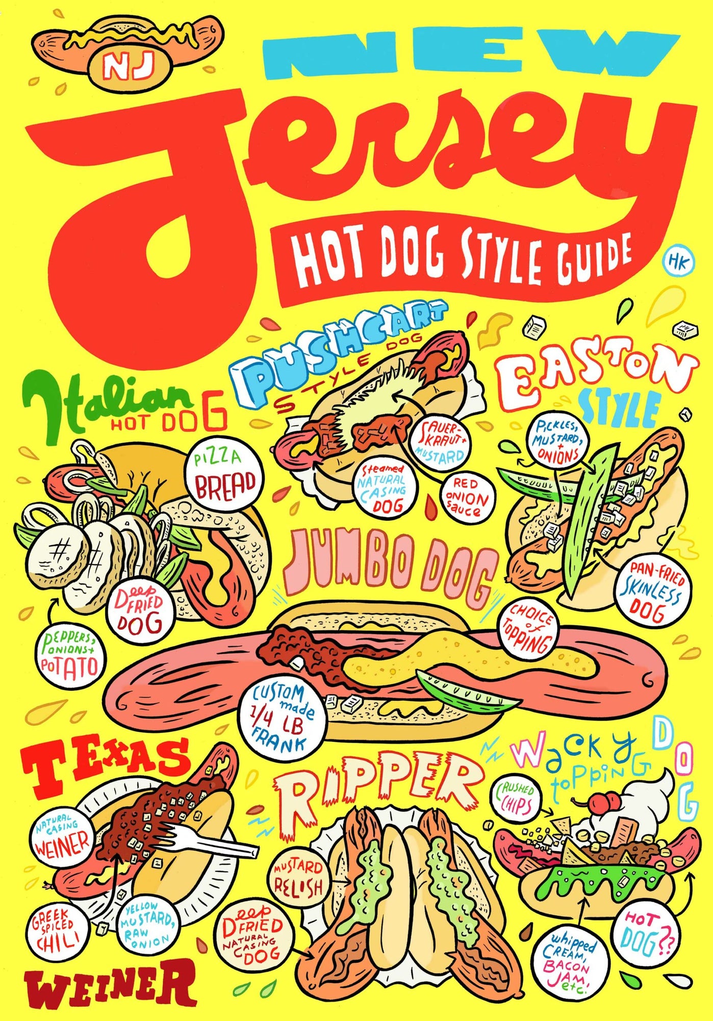 The Complete Guide to New Jersey’s Crazy Hot Dogs, and Where to Find