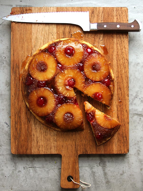 Pineapple Upside-Down Cheesecake - My Food and Family