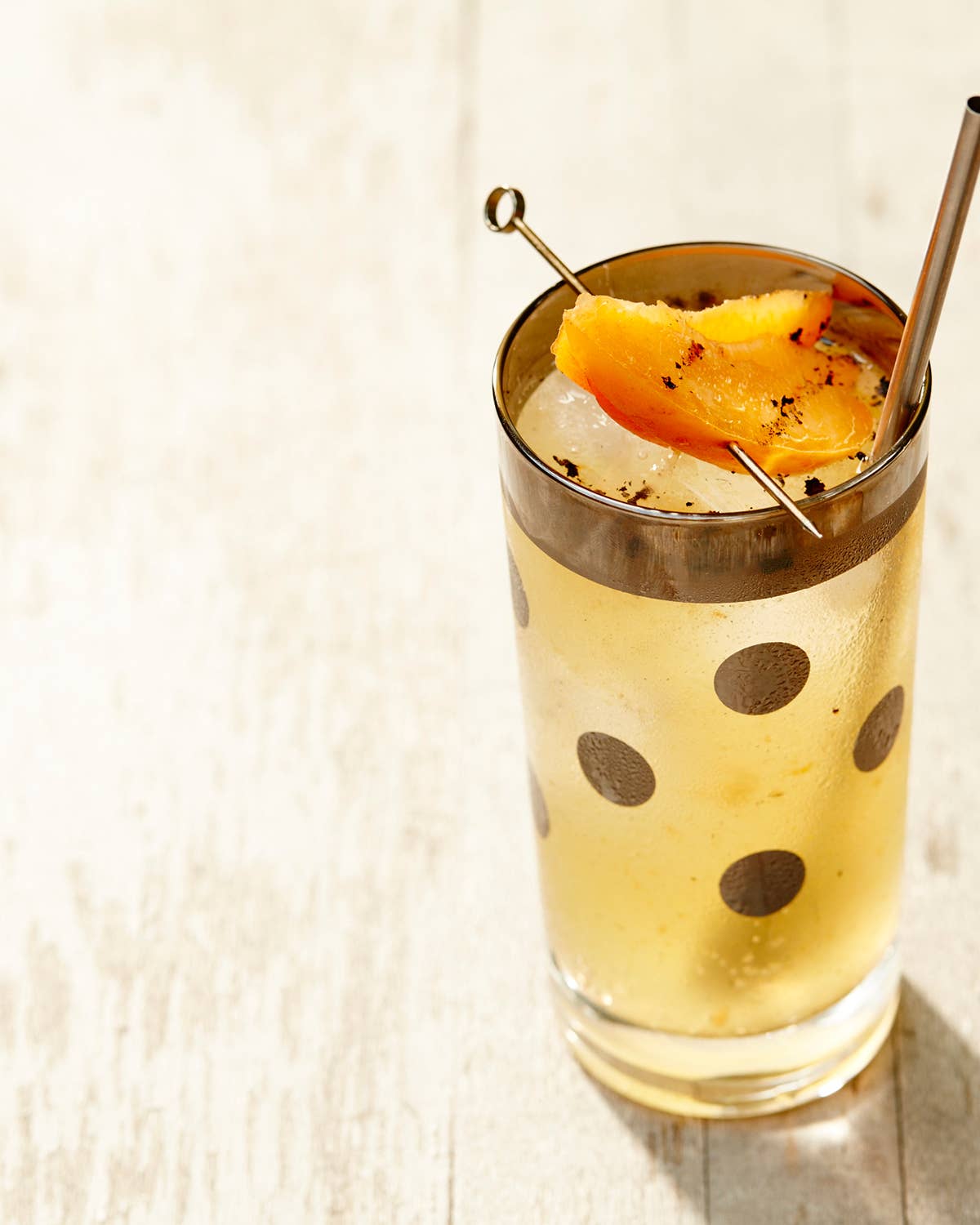 Seared Apricot Ginger Cooler
