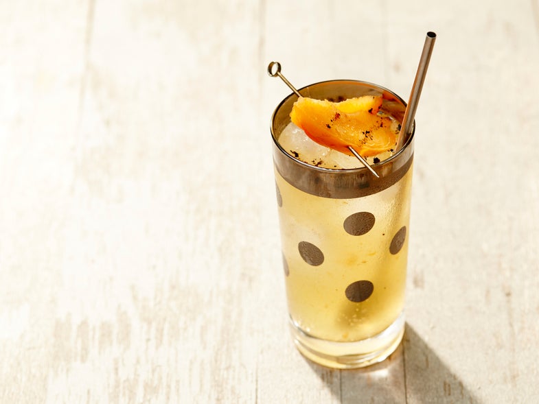 Seared Apricot Ginger Cooler
