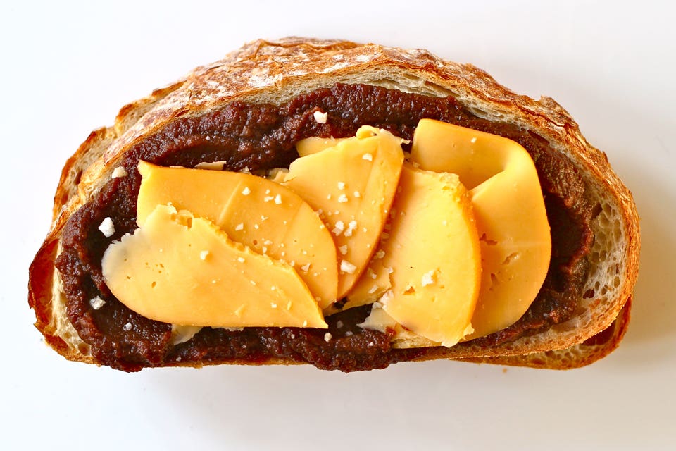 Smoked Gouda and Apple Butter Sandwich Road Trip Food
