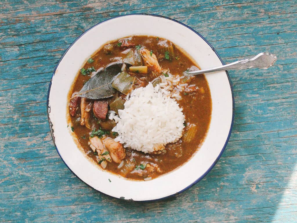 Chicken and Andouille Sausage Gumbo